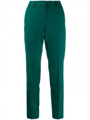 Зауженные брюки с завышенной талией PS Paul Smith. Цвет: зеленый