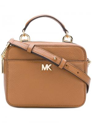 Мини-сумка через плечо Mott Michael Kors. Цвет: коричневый