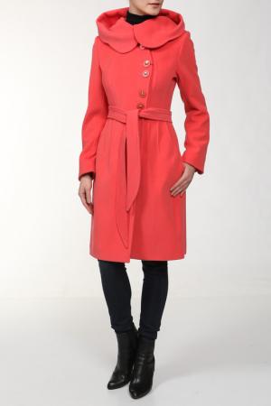 Пальто Elegant Ledy. Цвет: красный