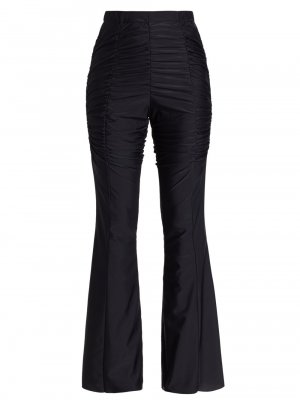 Расклешенные брюки Ester Manas с рюшами , черный AZ Factory
