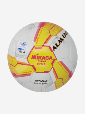 Мяч футзальный FS450B-YP, Белый Mikasa. Цвет: белый