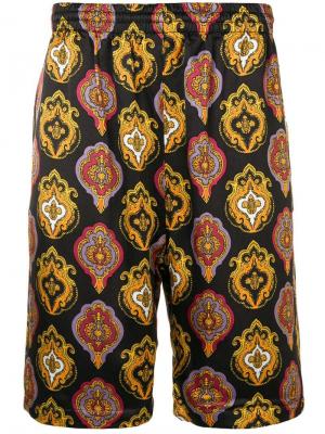 Плавки-шорты с принтом в стиле барокко Stussy