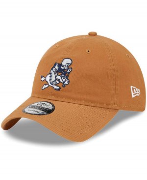 Мужская коричневая регулируемая шляпа Dallas Cowboys Throwback Main Core Classic 2.0 9TWENTY New Era