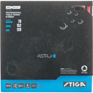 Накладка Airoc Astro M 2,1 мм Stiga. Цвет: красный
