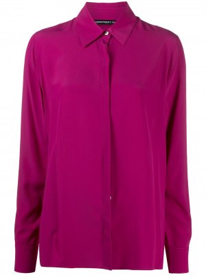Рубашка с длинными рукавами Department 5. Цвет: розовый