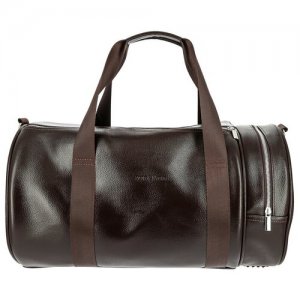 Кожаная дорожно-спортивная сумка 060 brown Versado