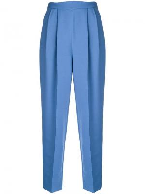 Укороченные брюки Delpozo. Цвет: синий