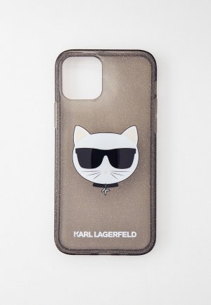 Чехол для iPhone Karl Lagerfeld 12/12 Pro (6.1). Цвет: серый