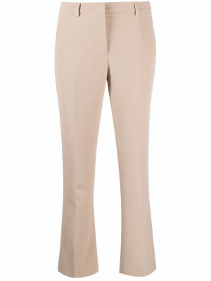 Расклешенные брюки кроя слим Pt01. Цвет: бежевый