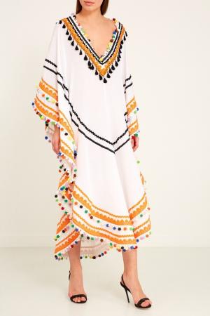 Платье-туника с цветной отделкой Dodo Bar Or. Цвет: multicolor
