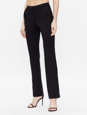 Расклешенные брюки из ткани, черный Karl Lagerfeld