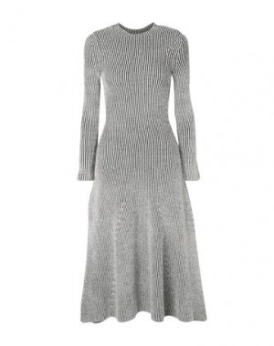 Платье миди MARA HOFFMAN. Цвет: серый