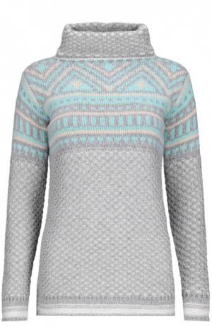 Вязаный свитер Cruciani. Цвет: бирюзовый