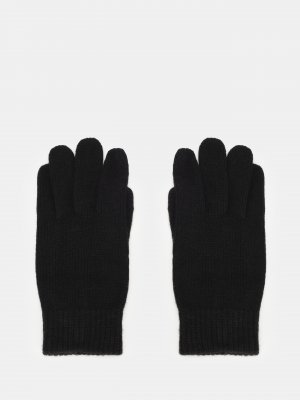 Перчатки Just Clothes. Цвет: черный