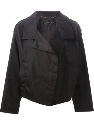 Байкерская куртка Barbara Bui. Цвет: чёрный