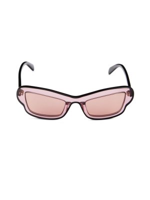 Солнцезащитные очки «кошачий глаз» 52 мм , бежевый Emilio Pucci