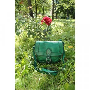 Сумка торба , зеленый Campomaggi. Цвет: зеленый