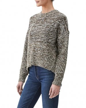 Свитер Sadie Boxy Crew Neck Pullover Sweater, цвет Olive Combo Michael Stars