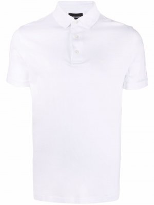 Рубашка поло с короткими рукавами Emporio Armani. Цвет: белый