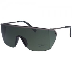 Солнцезащитные очки , монолинза, оправа: металл, серый Bogner. Цвет: серый