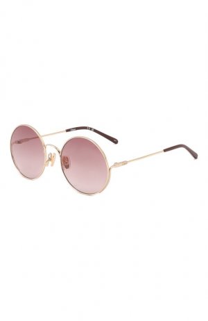 Солнцезащитные очки Chloé. Цвет: коричневый