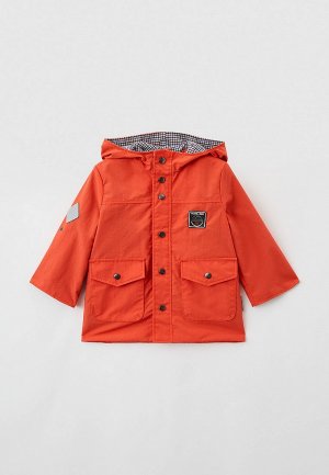 Куртка утепленная АксАрт Джекки. Цвет: оранжевый