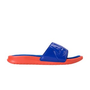 Benassi Just Do It Ultra SE Women Sandals Blue vintage-coral racer-blue AO2408-800 Nike
