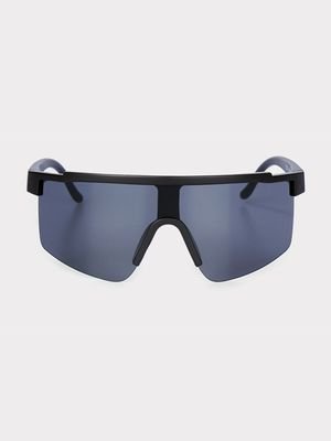 Солнцезащитные очки-маска с футляром LOVE REPUBLIC