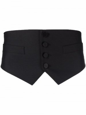 Button-down waistcoat Dsquared2. Цвет: черный
