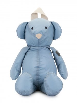 Рюкзак в форме медведя Il Gufo. Цвет: синий