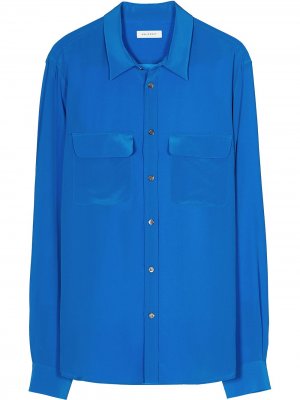 Рубашка Original с карманом EQUIPMENT GENDER FLUID. Цвет: синий