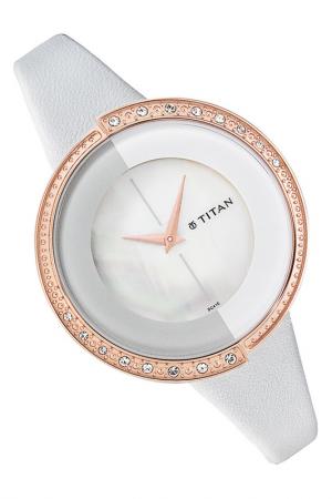 Часы наручные Titan. Цвет: белый