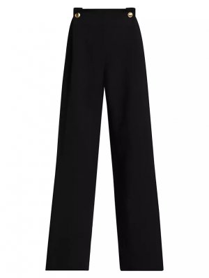 Широкие брюки из смесовой шерсти , черный Rosetta Getty