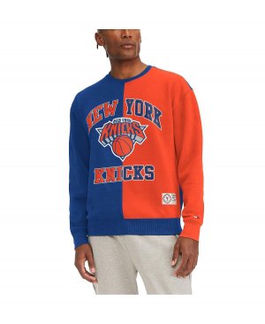 Мужской оранжевый пуловер New York Knicks Keith с разрезом, толстовка Tommy Jeans