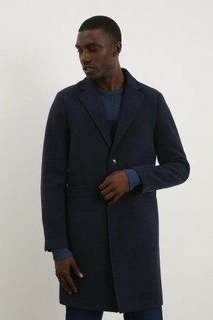 Фирменное пальто Epsom с 3 пуговицами , темно-синий Burton