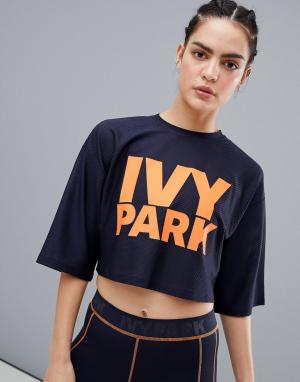 Сетчатая футболка с логотипом Active Ivy Park. Цвет: мульти