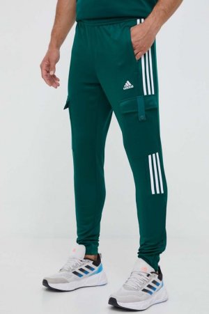 Спортивные штаны адидас adidas, зеленый Adidas