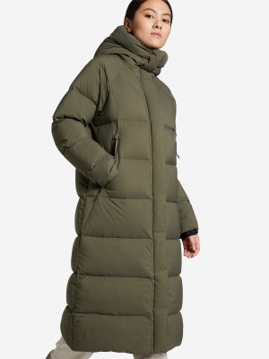 Пальто пуховое женское , Зеленый, размер 46-48 Northland. Цвет: зеленый