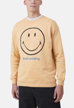 Толстовка SMILEY CREW , цвет yellow Cotton On