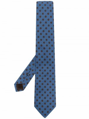 Churchs шелковый галстук с цветочной вышивкой Church's. Цвет: синий