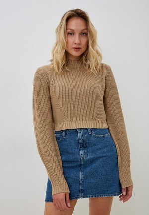 Джемпер Calvin Klein Jeans. Цвет: коричневый