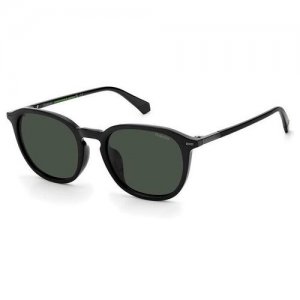 Солнцезащитные очки POLAROID 2115/F/S BLACK (20392580754M9). Цвет: черный