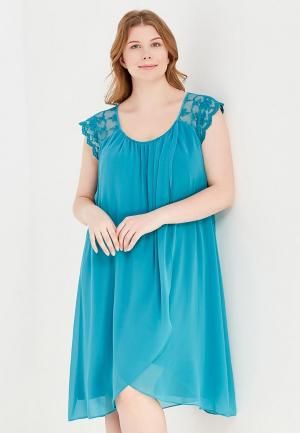 Платье Fiorella Rubino FI013EWTSS52. Цвет: бирюзовый