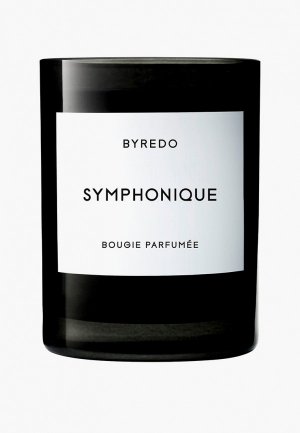 Свеча ароматическая Byredo Symphonique FC 240 g. Цвет: черный