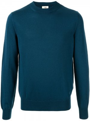 Пуловер с вышитым логотипом Kent & Curwen. Цвет: зеленый