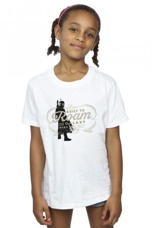 Хлопковая футболка «Книга Бобы Фетта, созданная для странствий» , белый Star Wars