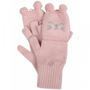 Перчатки , размер 18-20, розовый Noble People. Цвет: розовый