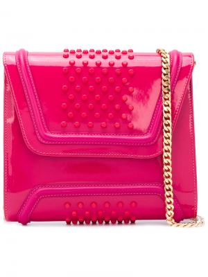 Мини-сумка Giovanna Yliana Yepez. Цвет: розовый и фиолетовый