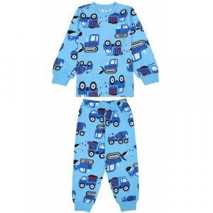 Пижама , размер 92, голубой BONITO KIDS. Цвет: голубой