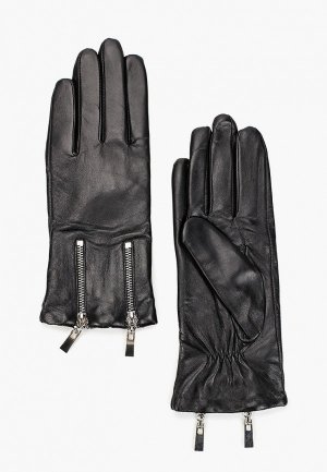 Перчатки Semplice. Цвет: черный